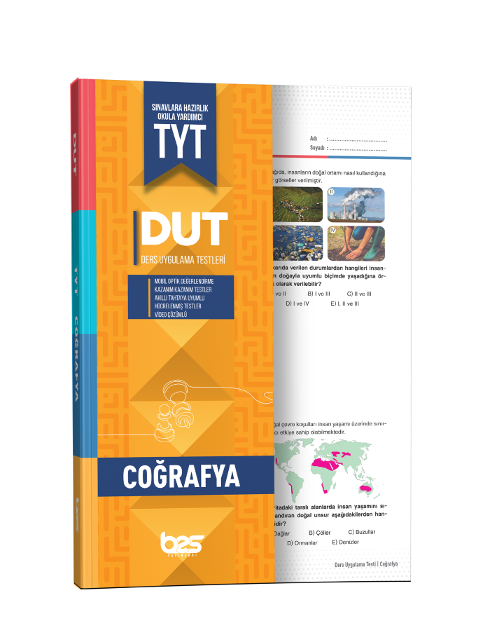 BES DUT TYT UYGULAMA TESTİ COĞRAFYA - 2026-27